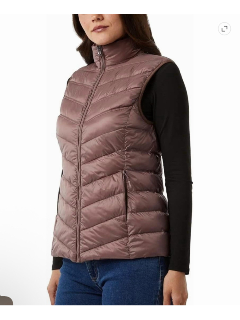 Women's 32 Degrees Puffer Vest Size M Lightweight Quilted